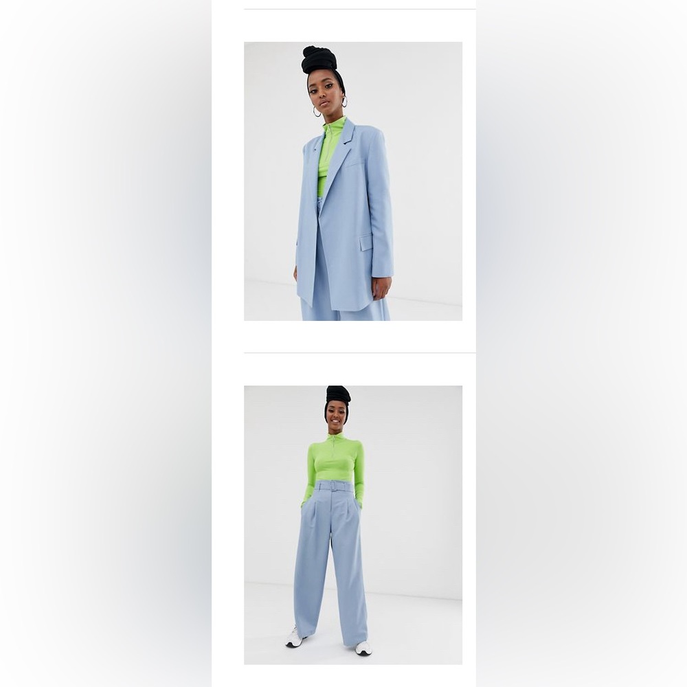 ASOS Light Blue Blazer and Pants